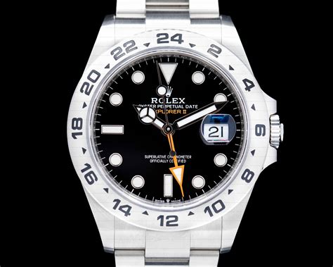 rolex explorer 2 occasion|used rolex explorer 2 black dial.